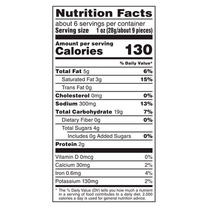 COMBOS Stuffed Snacks Cheddar Cheese Baked Pretzel Snacks, 6.3 oz Bag