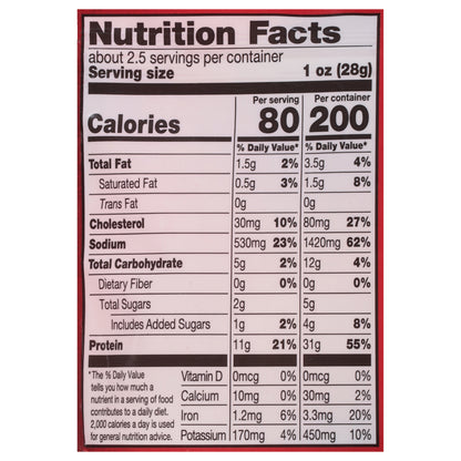Jack Link's Doritos Nacho Cheese Beef Jerky 2.65 oz