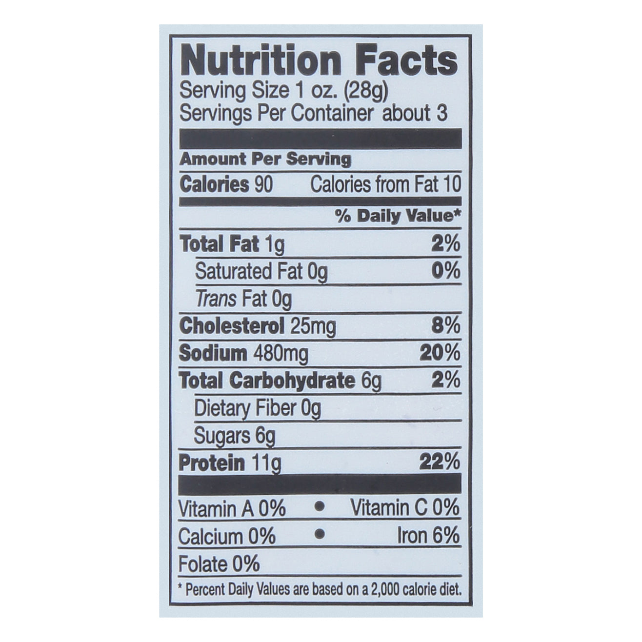 Bridgford Sweet 'N Spicy Beef Jerky 2.85 oz