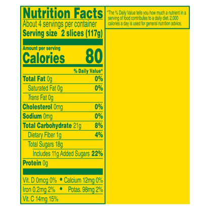 Del Monte Pineapple Slices in Heavy Syrup 15.5 oz