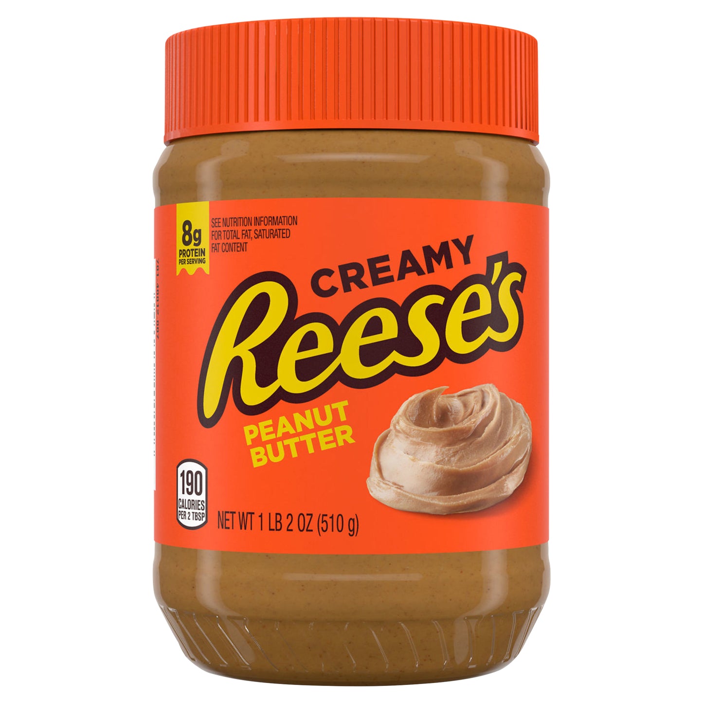 REESE'S Creamy Peanut Butter Spread Jar, 18 oz