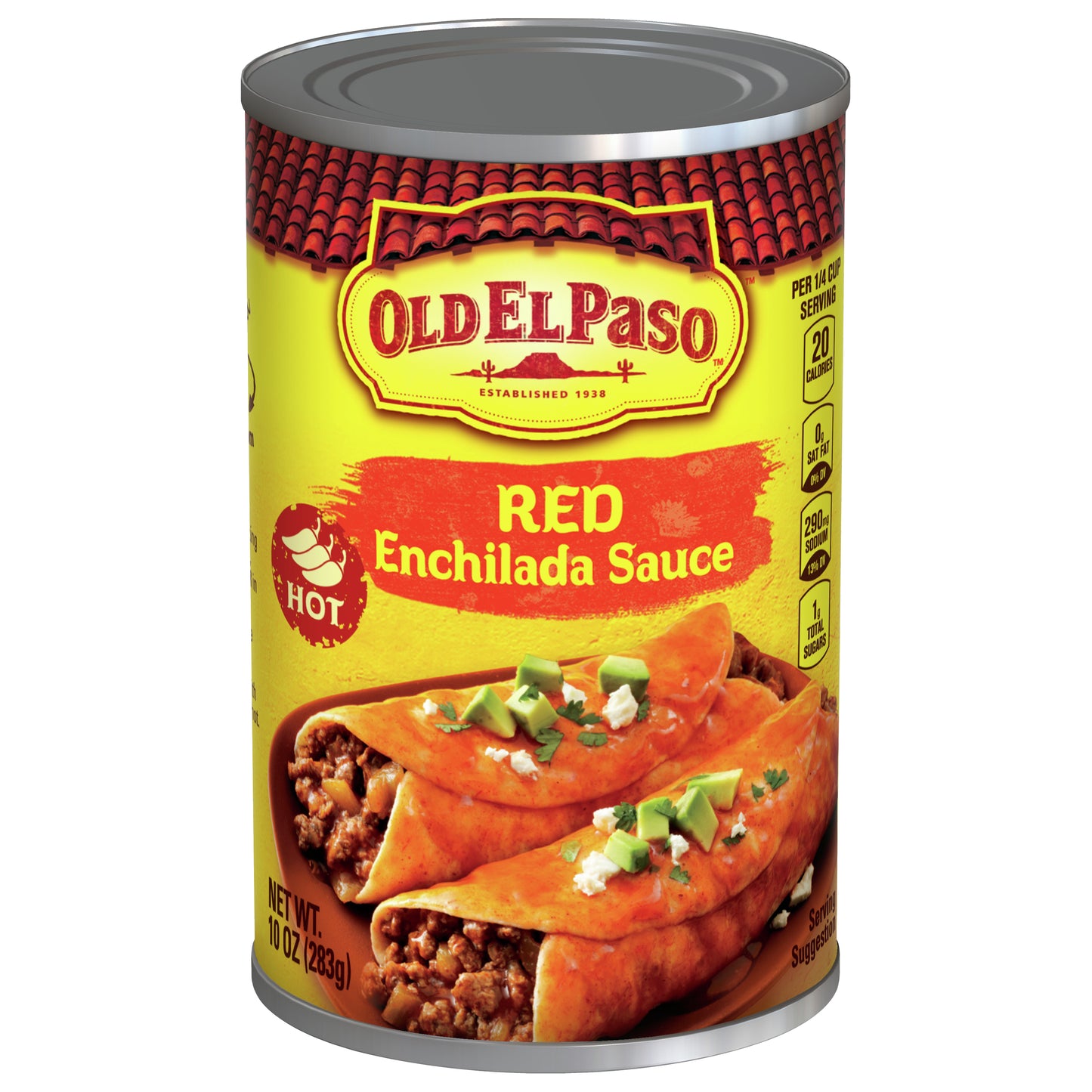 Old El Paso Hot Red Enchilada Sauce, 10 oz.