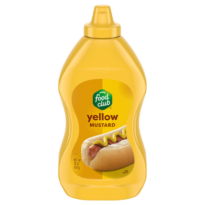 Food Club Yellow Mustard 20 oz