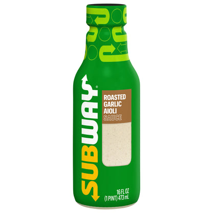Subway Roasted Garlic Aioli Sauce - 16floz
