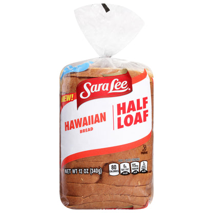 Sara Lee Hawaiian Half Loaf Bread 12 oz