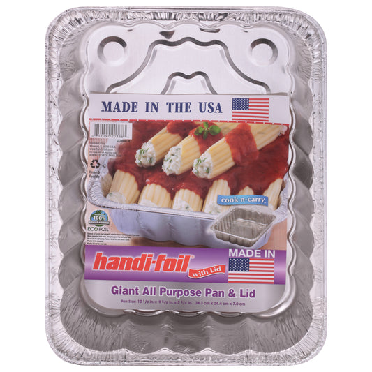 Handi-Foil Giant All Purpose Pan & Lid 1 ea