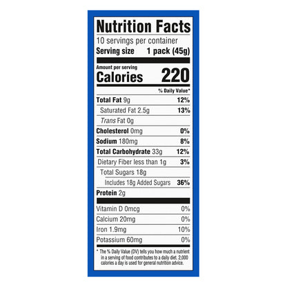 OREO Chocolate Sandwich Cookies, 10 Snack Packs (4 Cookies Per Pack)