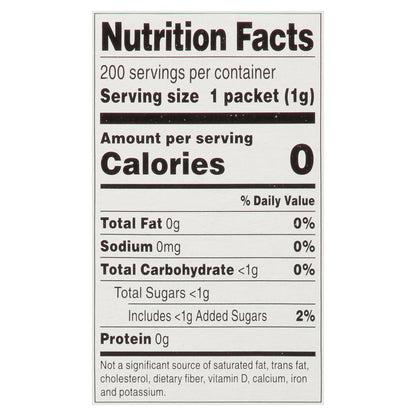 Food Club with Sucralose No Calorie Sweetener 200 ea