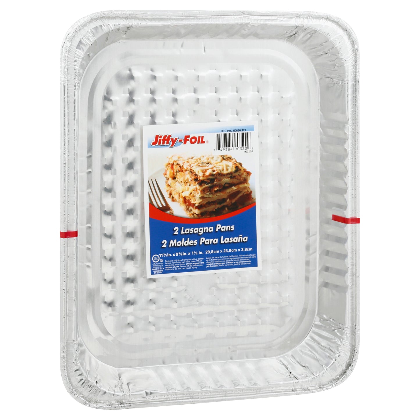 Jiffy Foil Lasagna Pans 2 ea