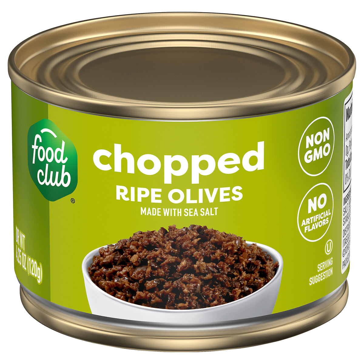 Food Club Chopped Ripe Olives 4.25 oz