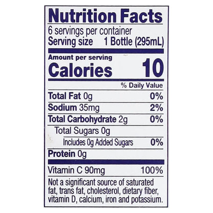 Welch's Zero Sugar Concord Grape Drink 6 - 10 fl oz Bottles