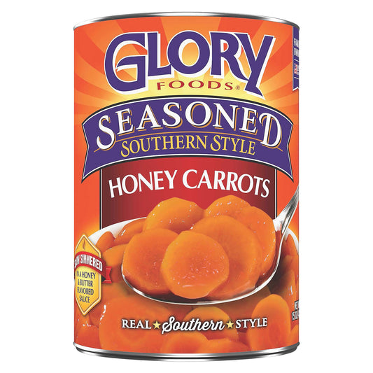 Glory Foods Seasoned Southern Style Honey Carrots 15 oz