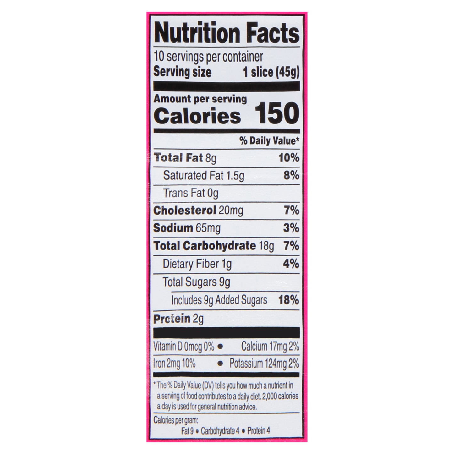 Sweet P's Bake Shop Sliced Chocolate Marble Creme Cake 16 oz