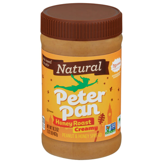 Peter Pan Creamy Honey Roast Peanut & Honey Spread 16.3 oz