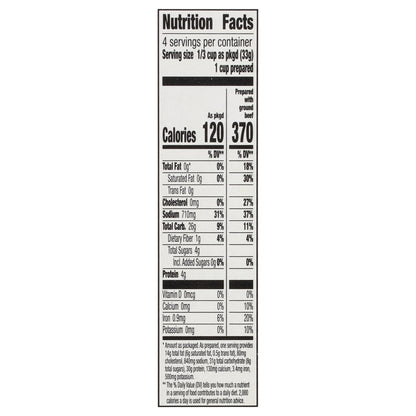 Hamburger Helper Cheddar Cheese Melt Pasta Meal Kit 4.7 oz