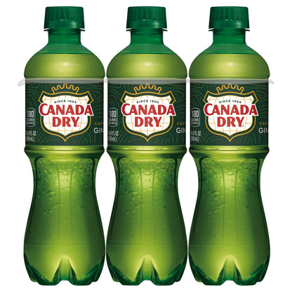 Canada Dry Ginger Ale Soda, .5 L bottles, 6 pack