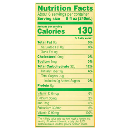 Del Monte Pineapple Juice 46 fl oz