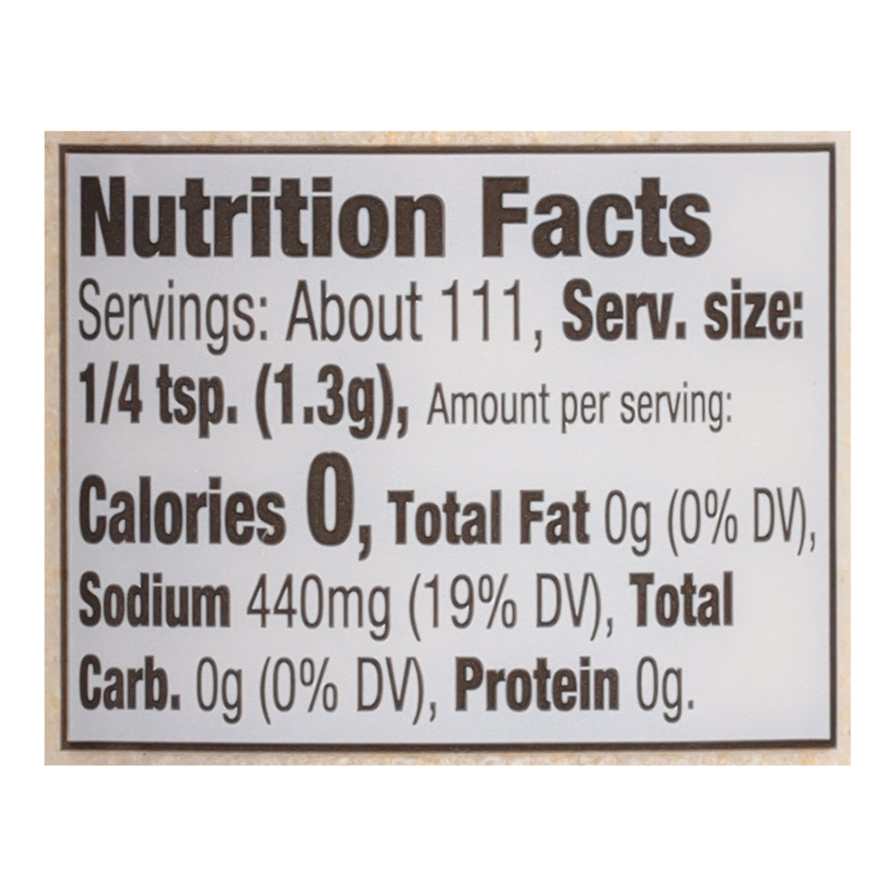 McCormick Onion Salt 5.12 oz