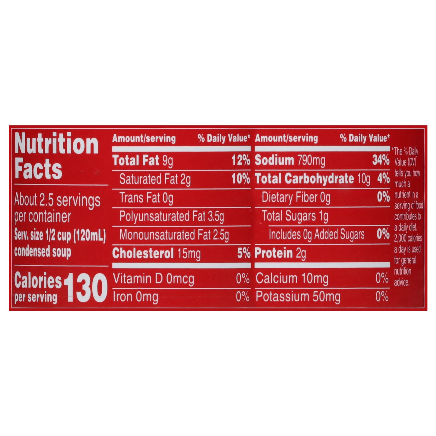 Campbell's Condensed Cream of Chicken Soup 10.5 oz