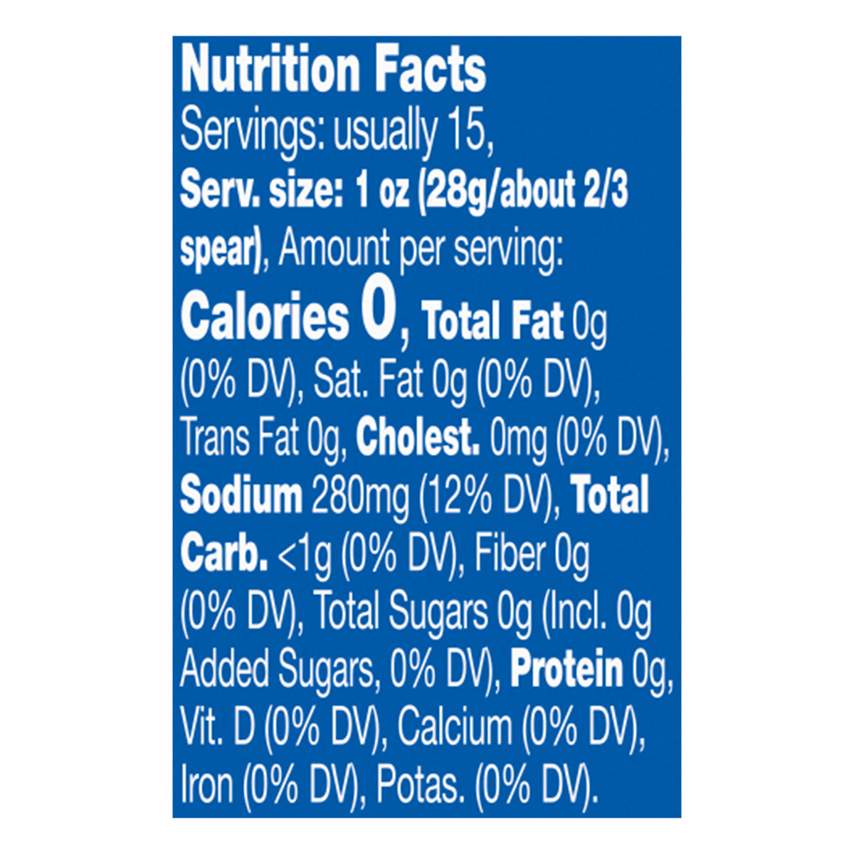 Vlasic Zesty Dill Pickle Spears, Keto Friendly, 24 FL OZ