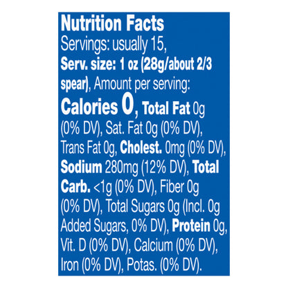 Vlasic Zesty Dill Pickle Spears, Keto Friendly, 24 FL OZ