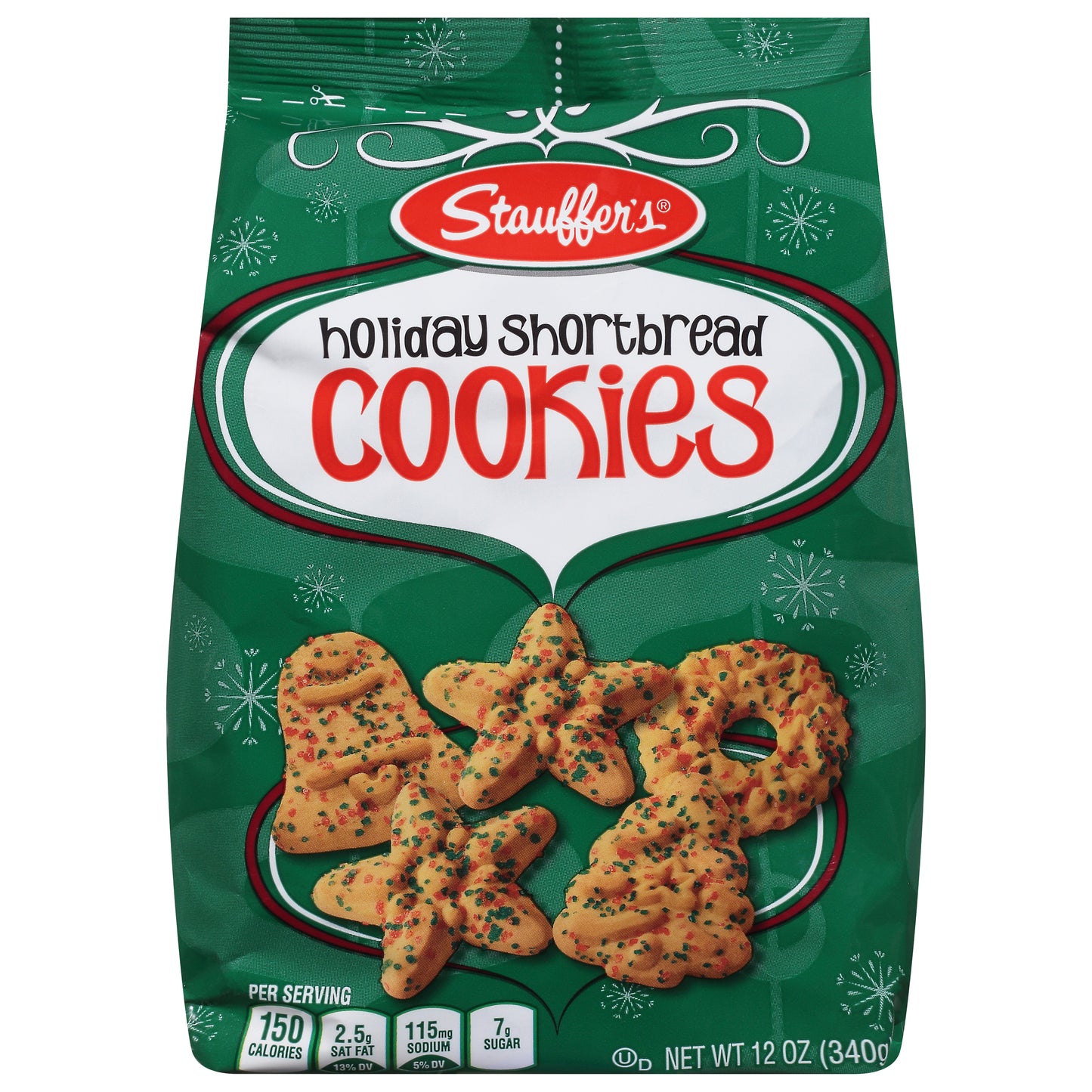 Stauffer's Holiday Shortbread Cookies 12 oz