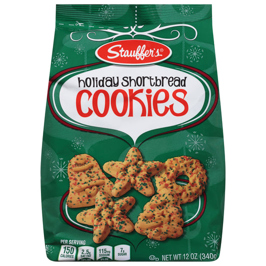 Stauffer's Holiday Shortbread Cookies 12 oz