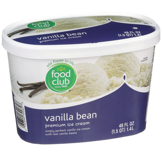 Vanilla Bean Simply Perfect Vanilla Premium Ice Cream With Real Vanilla Beans