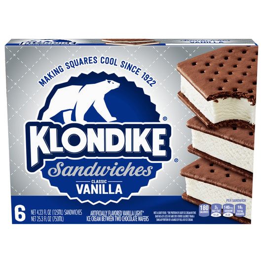 Klondike Vanilla Ice Cream Sandwich
