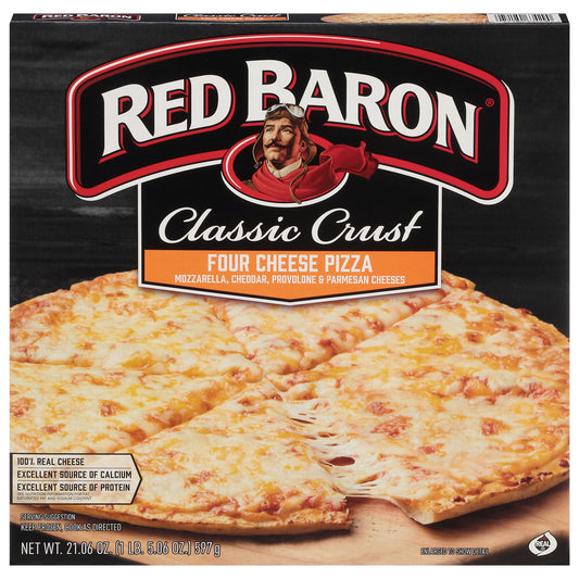 Red Baron Classic Crust Four Cheese Pizza 21.06 oz