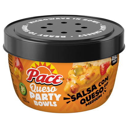 Pace® Salsa Con Queso Dip, 11 oz Microwavable Bowl
