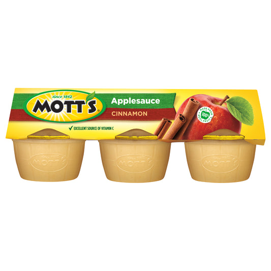Mott's Cinnamon Applesauce 6 ea