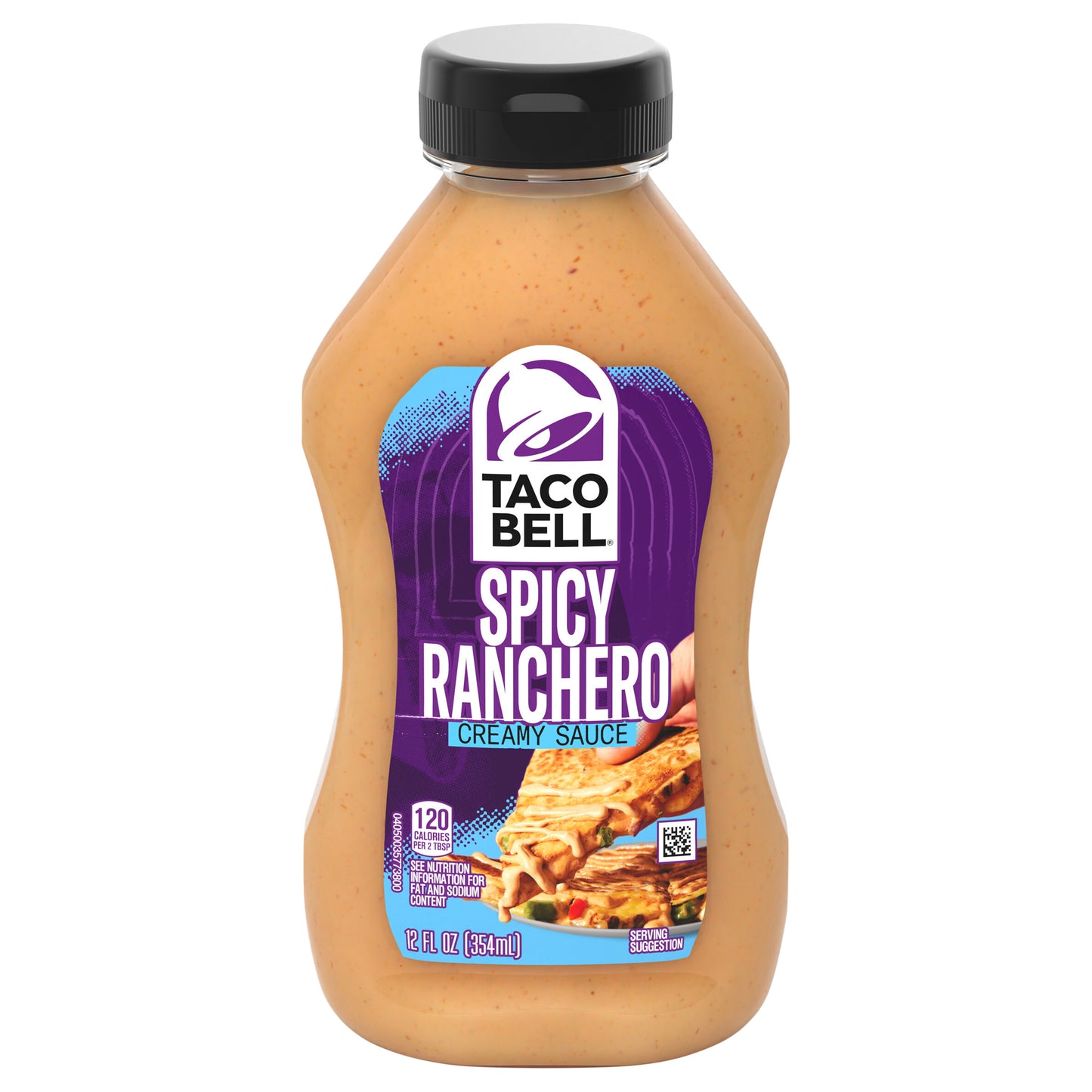 Taco Bell Creamy Spicy Ranchero Sauce, 12 fl oz Bottle