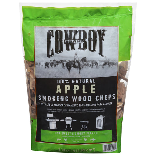 Cowboy Smoking Apple Wood Chips 1 Each