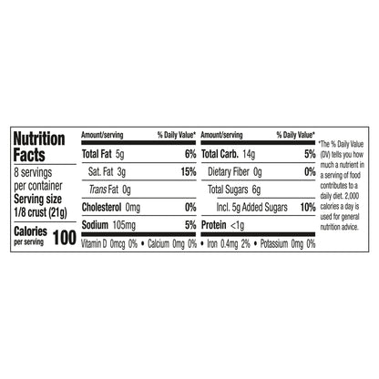 Keebler Ready Crust Shortbread 6 oz