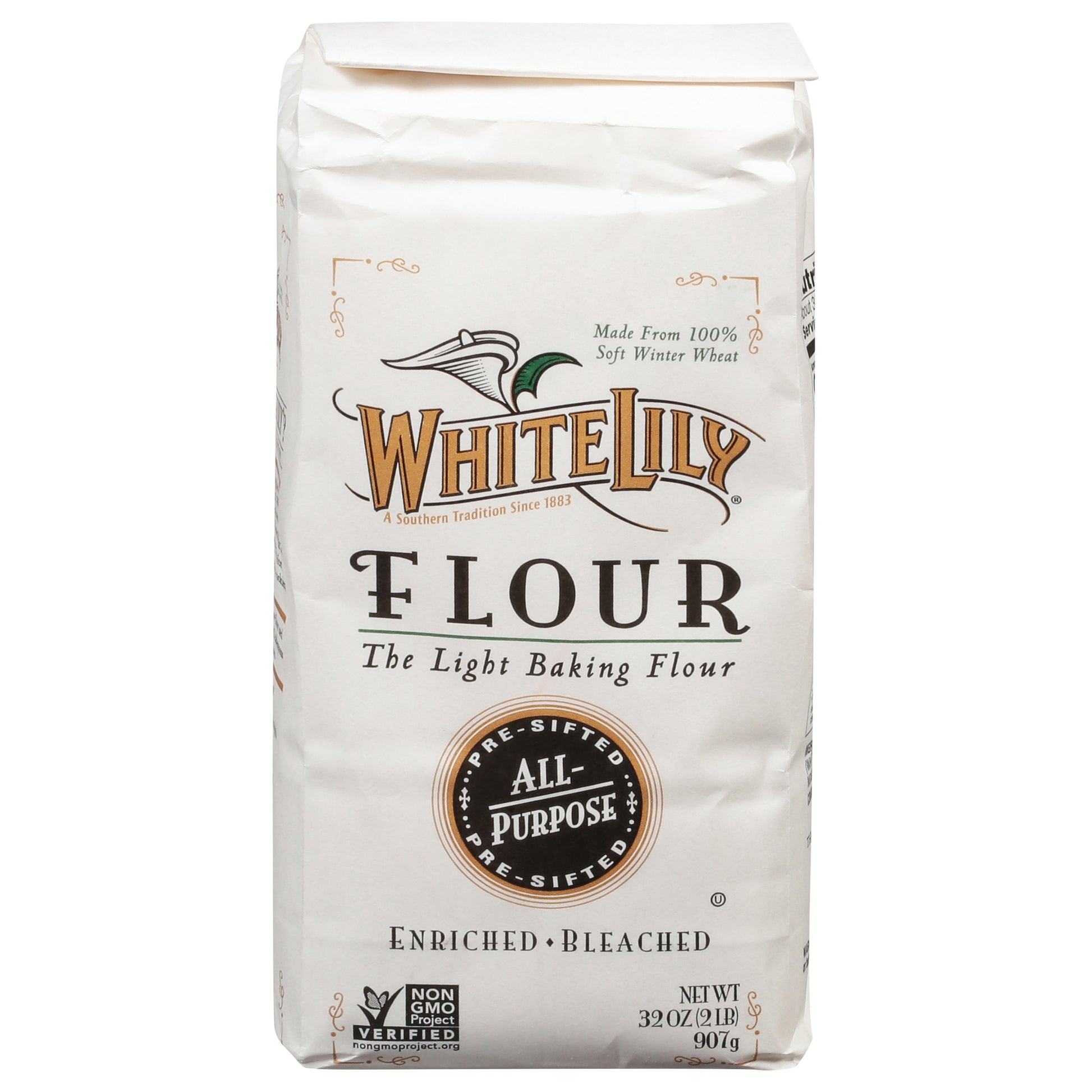 white lily flour amazon White Lily Enriched Bleached All-Purpose Flour 32 oz