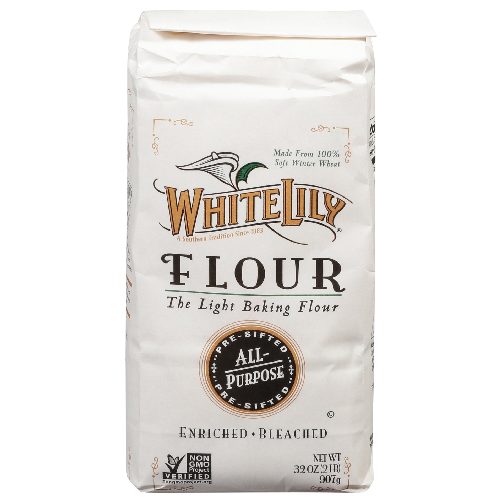 white lily flour seattle White Lily Enriched Bleached All-Purpose Flour 32 oz