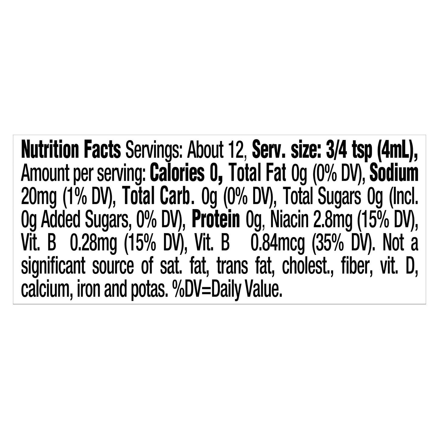 mio Energy Black Cherry Flavored with other natural flavor Liquid Water Enhancer, 1.62 fl oz Bottle