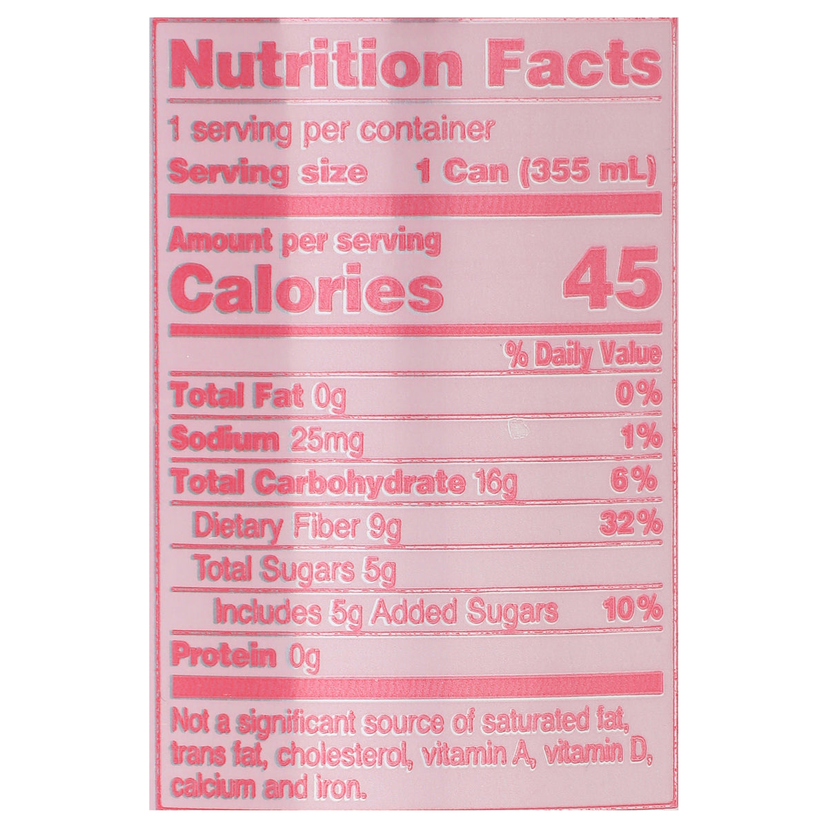 OLIPOP Cherry Vanilla, A New Kind of Soda 12 fl oz