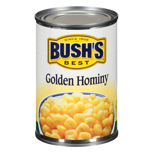 Bush's Best® Golden Hominy 15.5 oz. Can