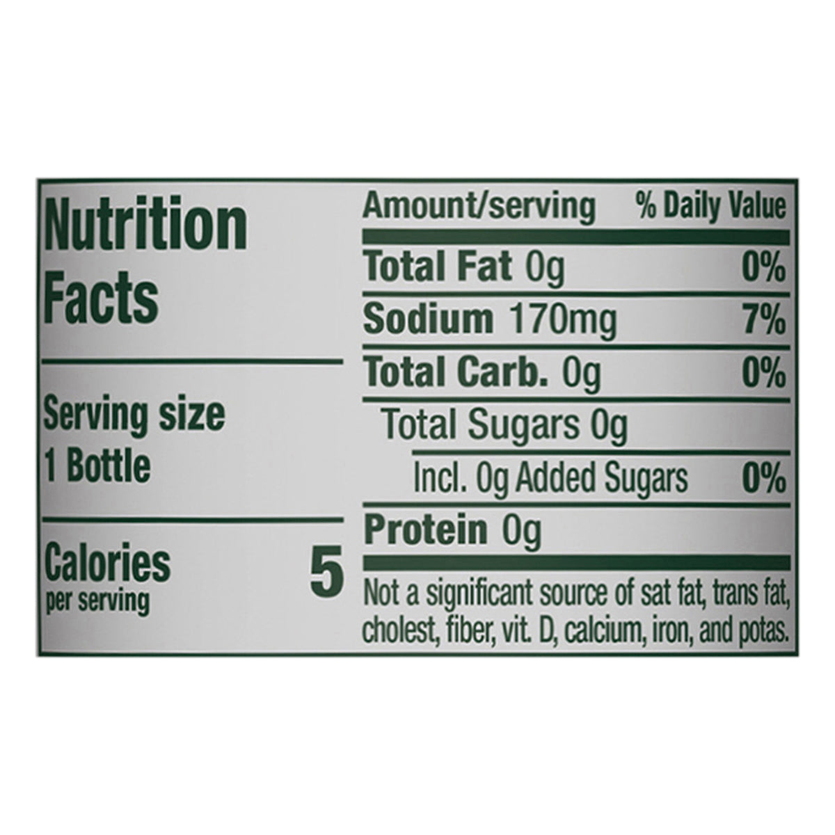 Canada Dry Zero Sugar Ginger Ale Soda, .5 L bottles, 6 pack