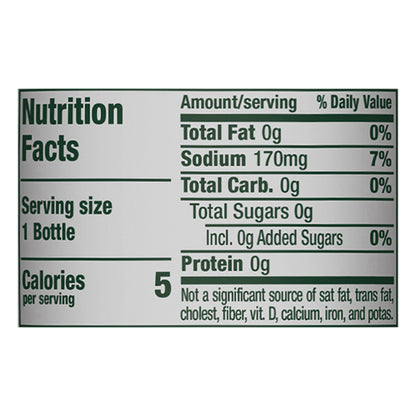 Canada Dry Zero Sugar Ginger Ale Soda, .5 L bottles, 6 pack