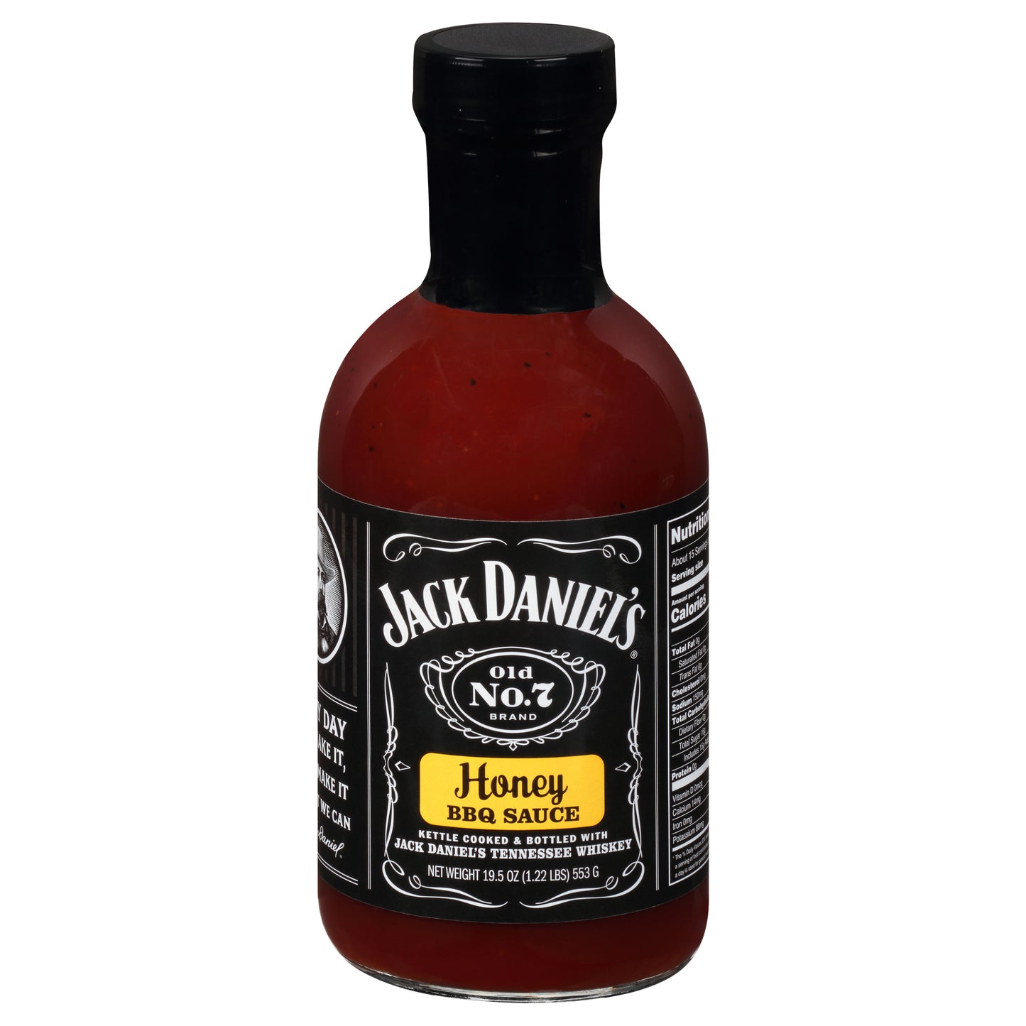 Jack Daniel's Old No. 7 Honey BBQ Sauce 19.5 oz. Bottle