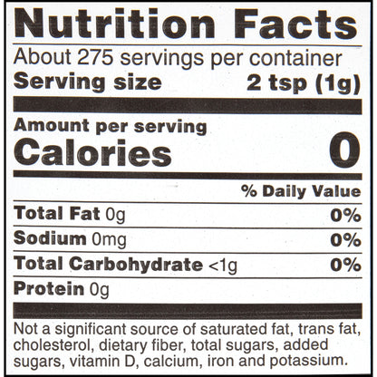 Granulated No Calorie Sweetener With Sucralose