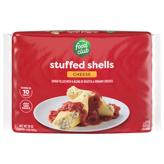 Food Club Cheese Stuffed Shells 28 oz