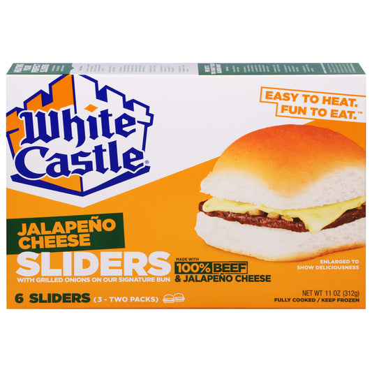 White Castle Jalapeno Cheese Sliders 3 - 2 Packs