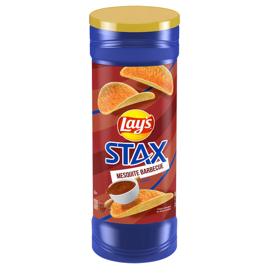Lay's® Stax Mesquite Barbecue Snacks Stacks Crisps Potato Chips