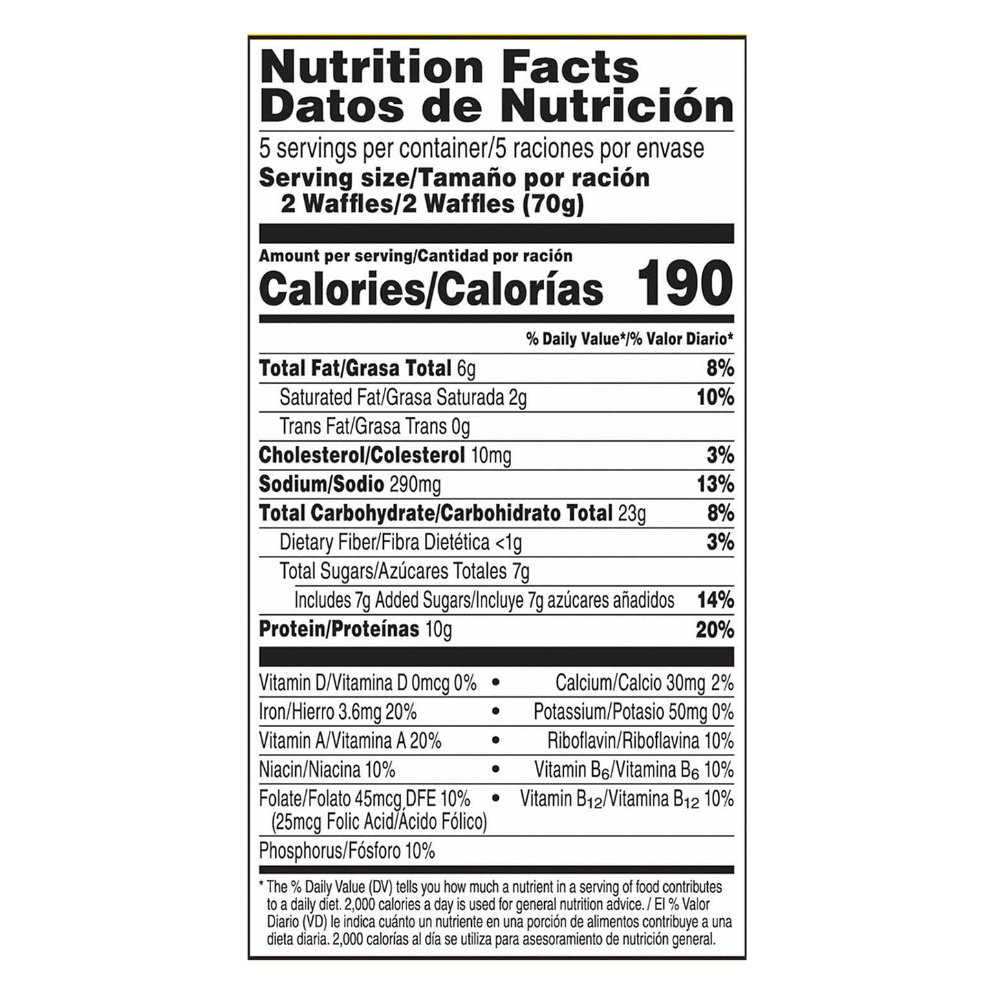 Kellogg's® Eggo® Protein Strawberry Delight Frozen Waffles