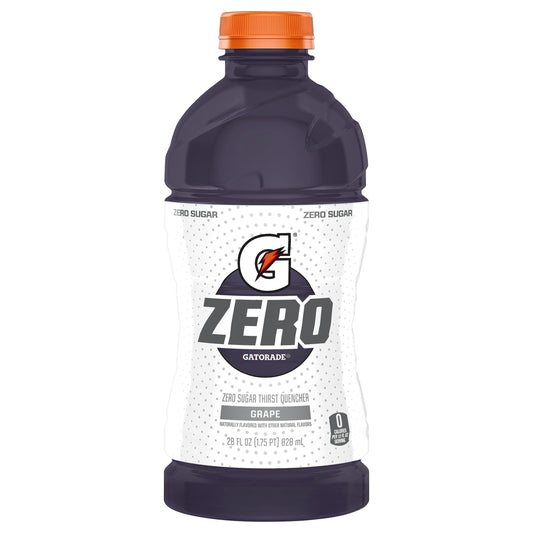 Gatorade® Zero Sugar Purple Grape Sports Drink Bottle