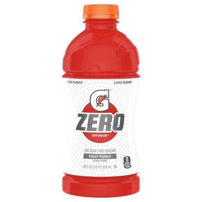 Gatorade® Zero Sugar Red Fruit Punch Sports Drink Bottle